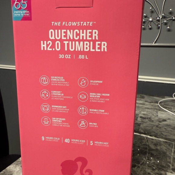 BARBIE X Stanley Quencher 30 oz Ounce Tumbler Cup - Picture 7 of 7